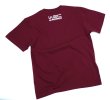 画像4: 26ラリージャパンロゴTシャツ　バーガンディ (4)